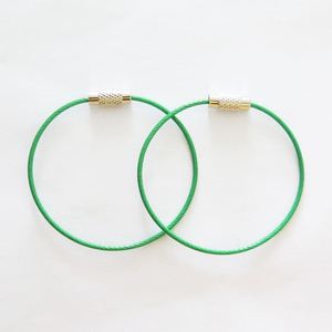 Porte-clés de câble porte-clés en fil d'acier inoxydable YIWANG pour étiquette de bagage - Product Image 4