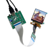 Écran LCD personnalisé 120 Hz, 2,9 pouces, 2160x2160, panneau LCD avec carte pilote MIPI, module d'écran LCD haute résolution pour affichage portable VR