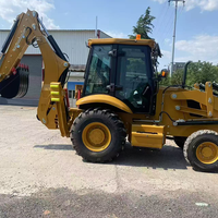 Caterpillar 420F CE bersertifikat Backhoe Loader kinerja tinggi Mini 420F Backhoe Loader bekas