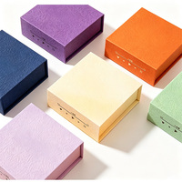 Boîte en carton rigide jetable de luxe, écologique, de haute qualité, personnalisable avec logo, durable, pour événements, salons professionnels et expositions