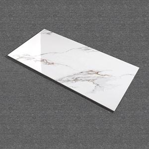 Lujosas Baldosas Cerámicas Blancas Tipo Mármol de 60x120 cm, Diseño Moderno <span class=keywords><strong>para</strong></span> Paredes de Baños, Salas de Estar de Hoteles, Pisos de Dormitorios - Product Image 3