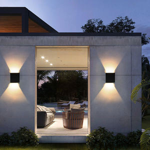 Lampes murales étanches à LED en aluminium Lampe murale à LED haut et bas Lampe de jardin Décoration Lampes murales d'extérieur - Product Image 1