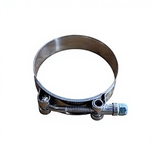 High Quality Adjustable Stainless Steel T-Bolt <b>Clamp</b> Hydraulic Fitting <b>Clamp</b> <b>Exhaust</b> Pipe <b>Clamp</b> - Product Image 1