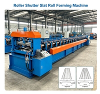 Machine de gaufrage de profilés de volets roulants pour portes de sécurité industrielles à cadre en acier robuste 350H