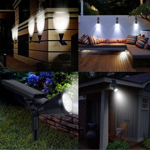 4LED IP65 étanche <span class=keywords><strong>spot</strong></span> <span class=keywords><strong>solaire</strong></span> extérieur lumière pour jardin - Product Image 6