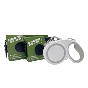 Mini correa retráctil portátil para perros, diseño de moda con característica reflectante para perros pequeños y medianos, hecha de plástico duradero - Product Image 2