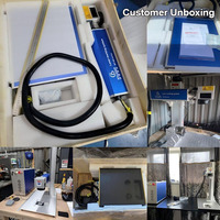 Machine de gravure laser à fibre 3d 2.5d 20W 30W 50W 80W JPT Raycus Max machine de marquage laser pour métal acier inoxydable