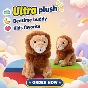 Muñeco de Peluche de Cordero Súper Suave, Animal del Bosque en Posición de Sentado, Relleno de Algodón PP, Regalo para Bebés, Marioneta de Trapo Personalizable para Bodas - Product Image 6