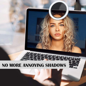 Sạc MINI Điện Thoại Thông Minh Di Động Điền <span class=keywords><strong>LED</strong></span> <span class=keywords><strong>Flash</strong></span> Vòng Clip Beauty Selfie Mobile Ring Light Cho Điện Thoại Di Động - Product Image 6