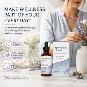 Gocce di Spermidina Premium 50ml con Quercetina e Zinco per Supporto alla Longevità e Invecchiamento Sano, Integratore in Confezione all'Ingrosso - Product Image 4