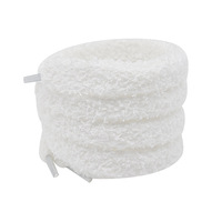 Lacets plats et moelleux blancs 15 mm 2024, lacets en peluche larges de 1,5 cm et 1 cm, lacets doux et duveteux colorés de 60 à 160 cm