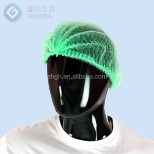 Cubierta de cabeza <span class=keywords><strong>el</strong></span>ástica simple o doble de 24 pulgadas <span class=keywords><strong>para</strong></span> servicio de comida, <span class=keywords><strong>cocina</strong></span>, <span class=keywords><strong>redecilla</strong></span> bouffant plisada <span class=keywords><strong>para</strong></span> habitación limpia - Product Image 3