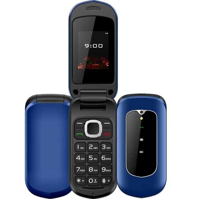 Best Price 1.77 Inch Cheap GSM Quad Band Flip Mobile Phones Celular