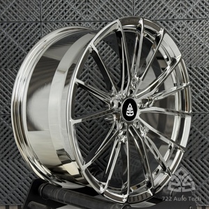 722Auto Jantes forgées chromées effet miroir, neuves, 22-26 pouces, 8x170 6x139.7, à déport profond pour RAM 3500 <span class=keywords><strong>Ford</strong></span> <span class=keywords><strong>Super</strong></span> Duty - Product Image 3