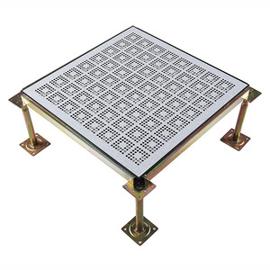 Sàn chống tĩnh điện đục lỗ với luồng không khí có thể điều chỉnh để thông gió và làm mát tòa nhà văn phòng - Product Image 4