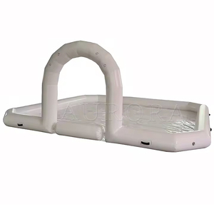 Coches inflables al aire libre, pista de carreras inflable, juego de área inflable, coche para niños - Product Image 1