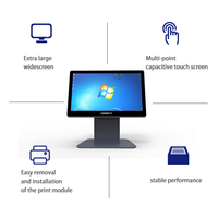 Terminal Punto de Venta Longfly X590 EPOS con Pantalla Táctil Capacitiva de 15.6 Pulgadas, Sistema Operativo Windows/Android, Garantía de 2 Años, Wi-Fi 6, Bluetooth 5.2, NFC