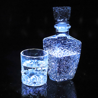 Bouteilles intelligentes de caboteur de LED-Sous-verres réutilisables faits sur commande sérigraphiés en matériel de la conception moderne PCB + EVA