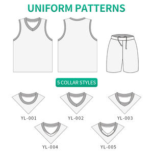 Maglietta da basket personalizzata sublimazione maglia ricamata <span class=keywords><strong>Retro</strong></span> reversibile uniforme da basket <span class=keywords><strong>abbigliamento</strong></span> da basket traspirante - Product Image 3