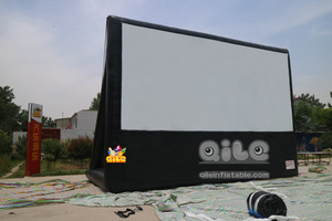 Inflatable ngoài trời <span class=keywords><strong>Movie</strong></span> màn hình và máy chiếu với ghế PVC bóng mô hình cho sân sau bên bao gồm Air Blower - Product Image 3