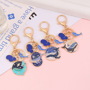 <span class=keywords><strong>พวง</strong></span><span class=keywords><strong>กุญแจ</strong></span>โลหะรูปปลา<span class=keywords><strong>วาฬ</strong></span>น่ารักสัตว์ในมหาสมุทรอุปกรณ์เสริมพวงกุญแจงานหัตถกรรมโลหะลายการ์ตูนตามสั่ง - Product Image 3