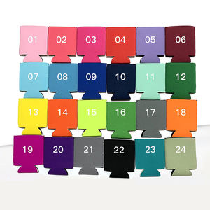 Sac isotherme et imperméable en néoprène avec logo de dessin animé personnalisé pour bouteilles de boisson hautes de 12/24 oz et porte-canette de 250 ml - Product Image 2