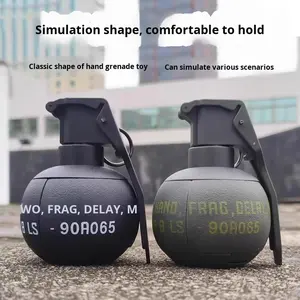 Modèle de <span class=keywords><strong>grenade</strong></span> à bombe à eau Simulation de <span class=keywords><strong>grenade</strong></span> éclatante pour PUBG Prank Prop Jouet unisexe CS Extérieur Plastique ABS - Product Image 3
