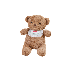 Weißes Lamm-Plüschtier mit Spitzenkragen Niedliches Schaf-Kuscheltier Weiche Flauschige Kuschelpuppe für Baby Kinder Tröstungsgeschenk - Product Image 6