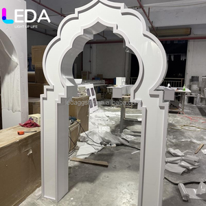 LEDA Nuevo Diseño de Fondo de Acrílico para Decoración de Bodas Estilo Indio Árabe, Decoración de Fondo para Escenario, Arco de Boda para Eventos - Product Image 2