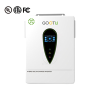 Convertisseur solaire à onde sinusoïdale pure GOOTU UL1741, norme américaine, 12 kW, phase divisée, 120/240 V, parallèle avec surveillance WiFi intelligente