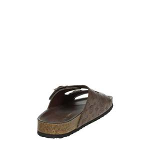 Pantofole basse da donna Laura Biagiotti 9066 color crema per la casa - Product Image 3