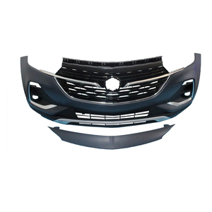 Rejilla embellecedora cromada para parachoques delantero estilo GX para Buick Encore 2020 2021 2022 con bisel antiniebla sin orificios para sensores - Product Image 1