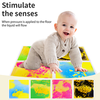 Tuiles sensorielles personnalisées en gros Jouets d'entraînement tactiles éducatifs pour enfants en ABS pour la maison Gel d'eau souple Fidget Soulagement du stress