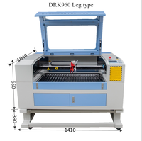 Nouvelle machine de découpe et de gravure au laser CO2 1390 1490 1610 pour la découpe et la gravure du bois, de l'acrylique et du MDF