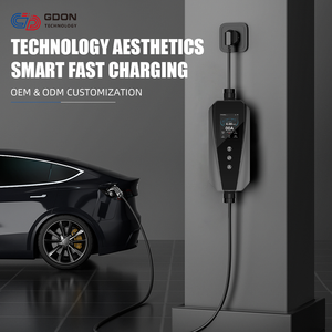 <span class=keywords><strong>Chargeur</strong></span> de voiture électrique portable GDON <span class=keywords><strong>32A</strong></span> 7kW <span class=keywords><strong>Type</strong></span> <span class=keywords><strong>2</strong></span>, <span class=keywords><strong>monophasé</strong></span>, avec câble de 3,5 m, pour la maison - Product Image 4