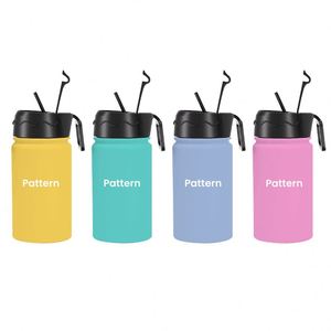 Wholesale Vacuum Insulated Stainless Steel <b>Water</b> <b>Bottle</b> 500ml/750ml/<b>1L</b> Custom Logo Portable With Handle - Product Image 1