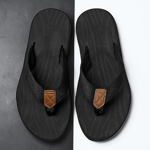 Chanclas antideslizantes de gran tamaño para hombre, sandalias de verano con suela suave, zapatillas de playa para exteriores para hombre - Product Image 3