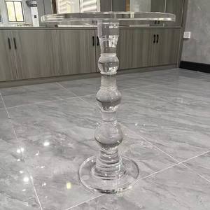 Table de salon <span class=keywords><strong>en</strong></span> acrylique <span class=keywords><strong>transparent</strong></span> <span class=keywords><strong>en</strong></span> vente <span class=keywords><strong>en</strong></span> gros <span class=keywords><strong>en</strong></span> usine Table d'appoint <span class=keywords><strong>en</strong></span> acrylique bon marché Table basse <span class=keywords><strong>en</strong></span> <span class=keywords><strong>plexiglas</strong></span> à côté de la table - Product Image 6