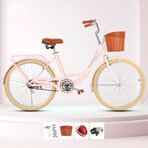 Hot Sale Good Quality Factory Direct OEM ODM 24 Inch 26 Inch <strong>Step</strong> Through City Bicycle Woman Bike With Basket - Product Image 3