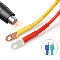 Tubo Termocontraíble de 6mm ~14mm, Relación de Contracción 2:1, para Reparación de Cables, Funda Aislante de Poliolefina, Revestimiento para Cables, Tubo Retráctil