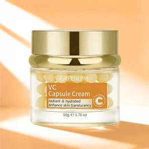 Crème de Nuit Éclaircissante Greenlem à la Vitamine C avec Alpha-Arbutine et Niacinamide, Hydratant Antioxydant 50g pour Peaux Normales, Marque Blanche - Product Image 2