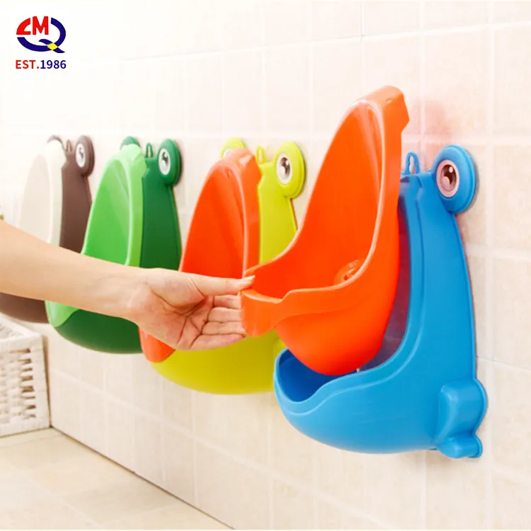 Factory Wholesale Infant Wall Mount Movable Froggy Frog Baby Training trainer Toilet Urinal for baby