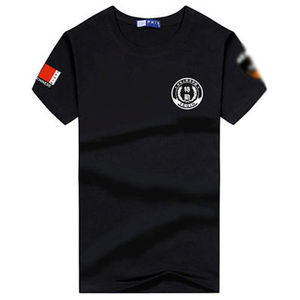 Tùy Chỉnh Chiến Thuật Bảo Vệ An Ninh T-Shirts Đồng Phục An Ninh Người Đàn Ông Màu Đen An Ninh T Áo Sơ Mi - Product Image 2