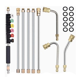 Varilla de Extensión para Lavadora a Presión de 10 Pies con Conexión Rápida de 1/4 NPT y Cabezal de Pulverización, 4000 PSI, para Limpieza con Agua Fría - Product Image 4