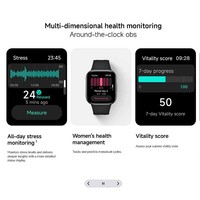 REDMI Watch 6 Active 1,85 pouces AMOLED pour appels, suivi du rythme cardiaque, du sommeil, GPS, NFC, unisexe, bracelet TPU, charge magnétique