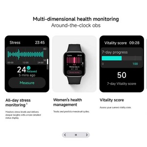 Reloj Inteligente REDMI Watch 6 Active de 41 mm con Pantalla AMOLED, Llamadas por Bluetooth, Monitor de Frecuencia Cardíaca, Monitor de Sueño, GPS, NFC, Correa de Silicona Unisex - Product Image 2