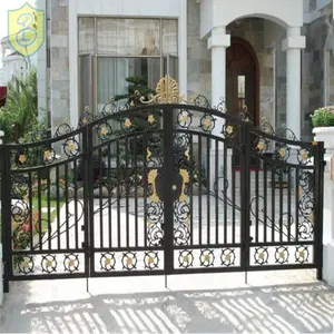 top-selling hand forged antique wrought iron gate designs