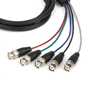 Bộ Chia Tín Hiệu RS232 DB9 Đực Sang 5 Cổng <span class=keywords><strong>BNC</strong></span> Đực Cáp Rắn VGA Sang 5 <span class=keywords><strong>BNC</strong></span> - Product Image 2