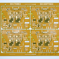 Circuit imprimé Rogers double face personnalisé 1,575 mm, blindage RF/EMI haute fréquence, finition de surface ENIG, cuivre 30 µm, 50x60 mm