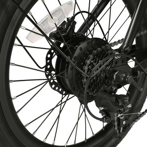 Bicicleta Eléctrica Plegable Naicisports de 20 Pulgadas con Aleación de Magnesio para Exploración de Senderos Suburbanos, 7 Velocidades, 36V 14Ah, Pantalla LED, <span class=keywords><strong>Motor</strong></span> sin Escobillas de 350W - Product Image 4